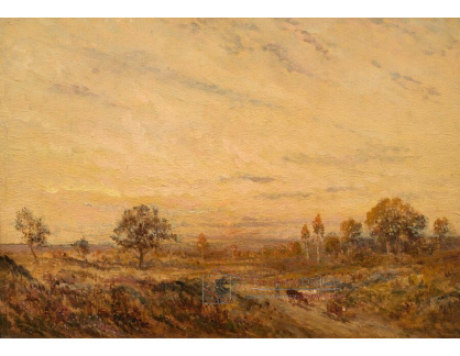 A-8456 Théodore Rousseau - Lesní krajina Fontainebleau
