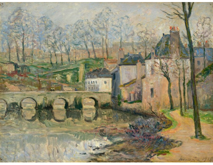 A-8742 Maxime Maufra - Starý most Saint-Goustan v Auray
