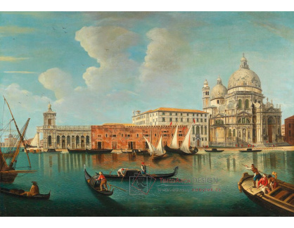 DDSO-4010 Neznámý autor - Grand Canal s Santa Maria della Salute v Benátkách