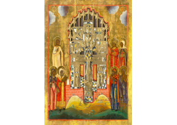 D-8714 Ruský ikonopisec - Ikona se svatými postavami