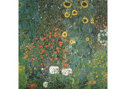 VR3-118 Gustav Klimt - Zahrada se slunečnicemi