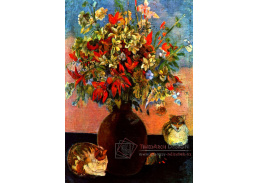 R9-23 Paul Gauguin - Květiny a kočky