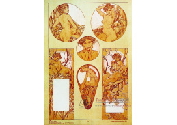 VAM72 Alfons Mucha - Dekorace