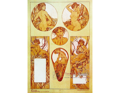 VAM72 Alfons Mucha - Dekorace