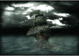 VL122 Neznámý autor - Pirátská loď