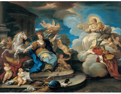 SO XII-285 Luca Giordano - Evropa