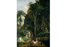 KO V-391 Camille Corot - Diana a Actaeon