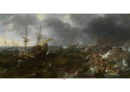 A-7171 Andries van Eertvelt - Bitva u Lepanta