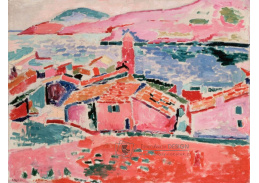 A-8674 Henri Matisse - Pohled na Collioure