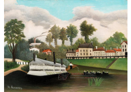D-8167 Henri Rousseau - Prádelní loď Pont de Charenton