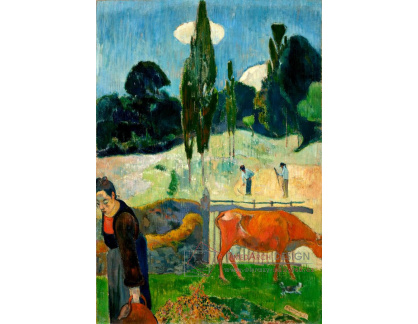 R9-22 Paul Gauguin - Červená kráva