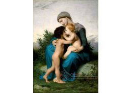 VR15-13 Adolph William Bouguereau - Bratrská láska