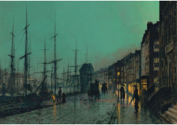 VANG298 John Atkinson Grimshaw - Námořnictvo v Clyde