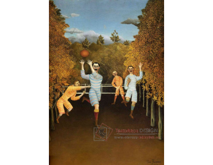 VF34 Henri Rousseau - Fotbalisté