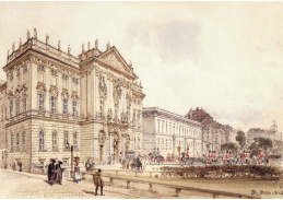 VALT 71 Rudolf von Alt - Palác Trautson ve Vídni
