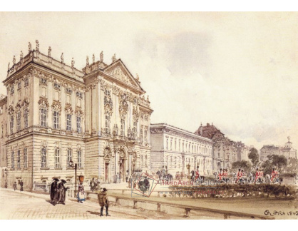 VALT 71 Rudolf von Alt - Palác Trautson ve Vídni