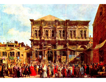 SO IV-355 Canaletto - Svátek svatého Rocha