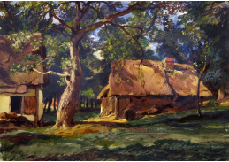 SO XIII-475 Eugene Isabey - Domy ve Varengeville