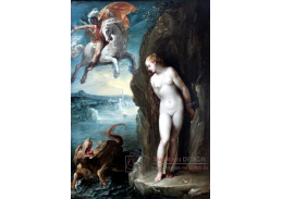 SO XVII-318 Giuseppe Cesari - Perseus osvobozuje Andromedu