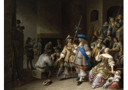 KO III-30 Anthonie Palamedesz - Ve strážnici
