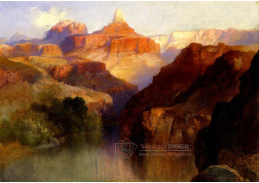 KO VI-406 Thomas Moran - Vrchol Zoroaster v Grand Canyon