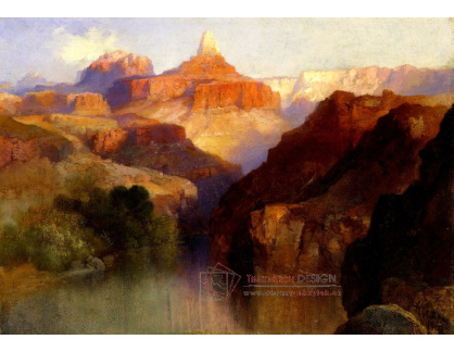 KO VI-406 Thomas Moran - Vrchol Zoroaster v Grand Canyon