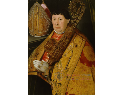 PORT-299 Jacques de Poindre - Portrét opata Mikuláše Spira