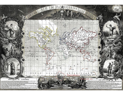 Obraz mapa VM 59