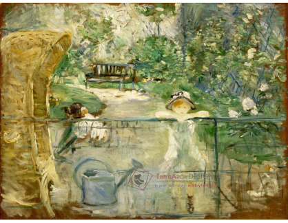 A-3384 Berthe Morisot - V zahradě