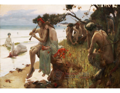 DDSO-4220 Rupert Bunny - Pastorační scéna