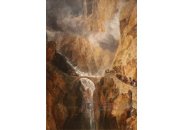 D-6274 Joseph Mallord William Turner - Ďáblův most, Gotthardová rokle