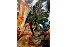KO V-396 Chaim Soutine - Krajina s postavami