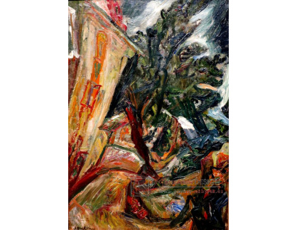 KO V-396 Chaim Soutine - Krajina s postavami