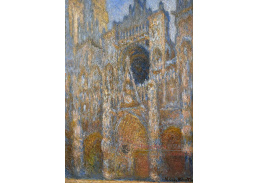 VCM 85 Claude Monet - Katedrála v Rouen při východu slunce