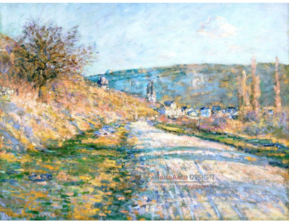 VCM 119 Claude Monet - Cesta do Vetheuil