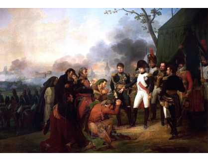 VF233 Carle Vernet - Napoleon před branami Madridu v roce 1810