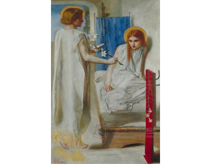 VSO 434 Dante Gabriel Rossetti - Ecce Ancilla Domini