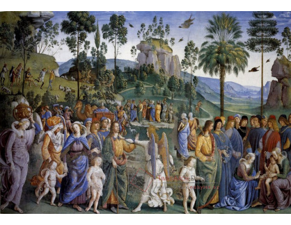 SO V-301 Pietro Perugino - Příchod Mojžíše