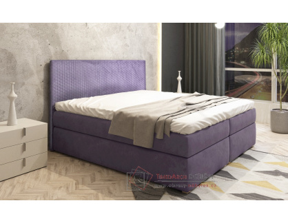 LUNAR, čalouněná postel 180x200cm, výběr čalounění