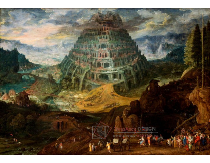 BRG-145 Jan Brueghel a Tobias Verhaecht - Babylonská věž