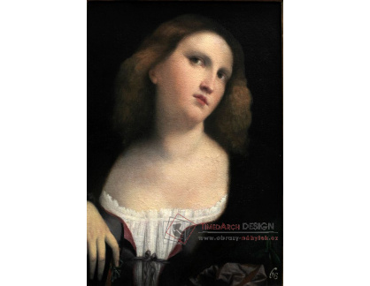 SO VII-186 Palma Vecchio - Portrét mladé ženy