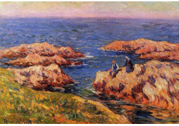 SO IX 56 Henri Moret - Na skalnatém pobřeží Bretaně