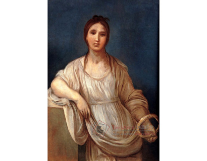 SO XVII-335 Guido Reni - Portrét dívky s korunkou