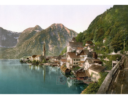 Fotochrom VF 164 Hallstatt, Rakousko