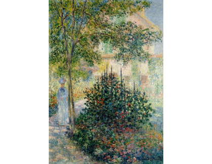 D-7779 Claude Monet - Camille Monet v zahradě