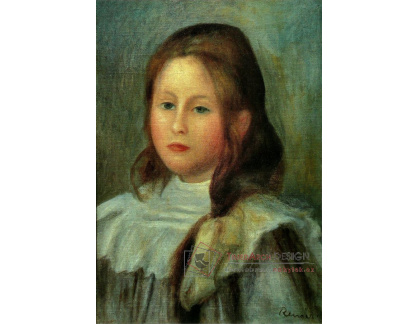 VR14-152 Pierre-Auguste Renoir - Portrét děvčete