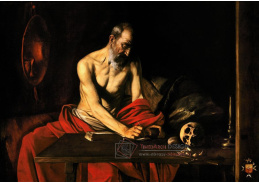 VCAR 11 Caravaggio - Svatý Jeroným
