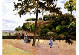 VCP-410 Camille Pissarro - Veřejná zahrada v Pontoise