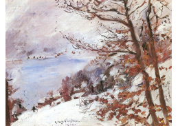 VLC 46 Lovis Corinth - Walchensee v zimě