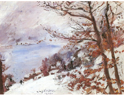 VLC 46 Lovis Corinth - Walchensee v zimě